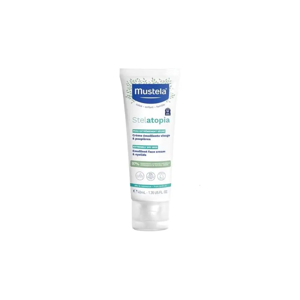 Mustela Stelatopia Emollient Face Cream 40ml