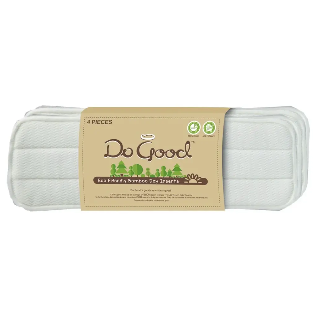 Do Good Cloth Diaper (Bamboo) Day Inserts Set