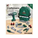 Qi Jun Toys Craftsman's Backpack Tool Set  (26 pcs)