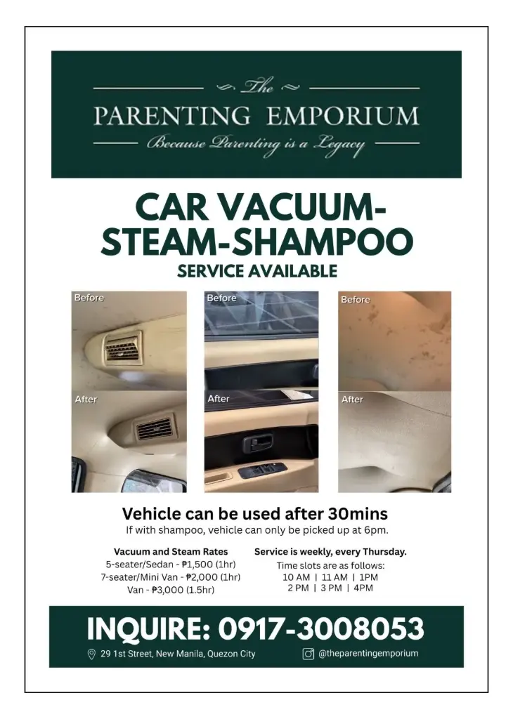 Car Vacuum-Steam-Shampoo Service