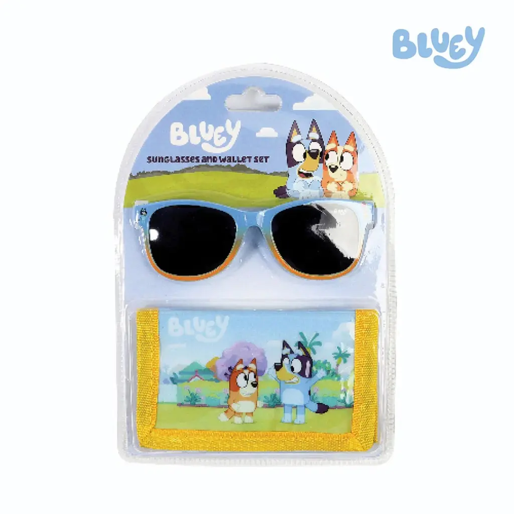 Bluey Sunglasses and Wallet Set