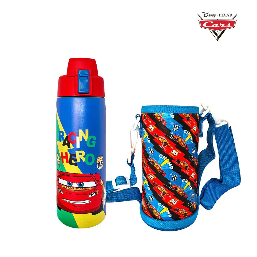 Disney Insulated Tumbler 600ml with Carrying Pouch (Various Designs)