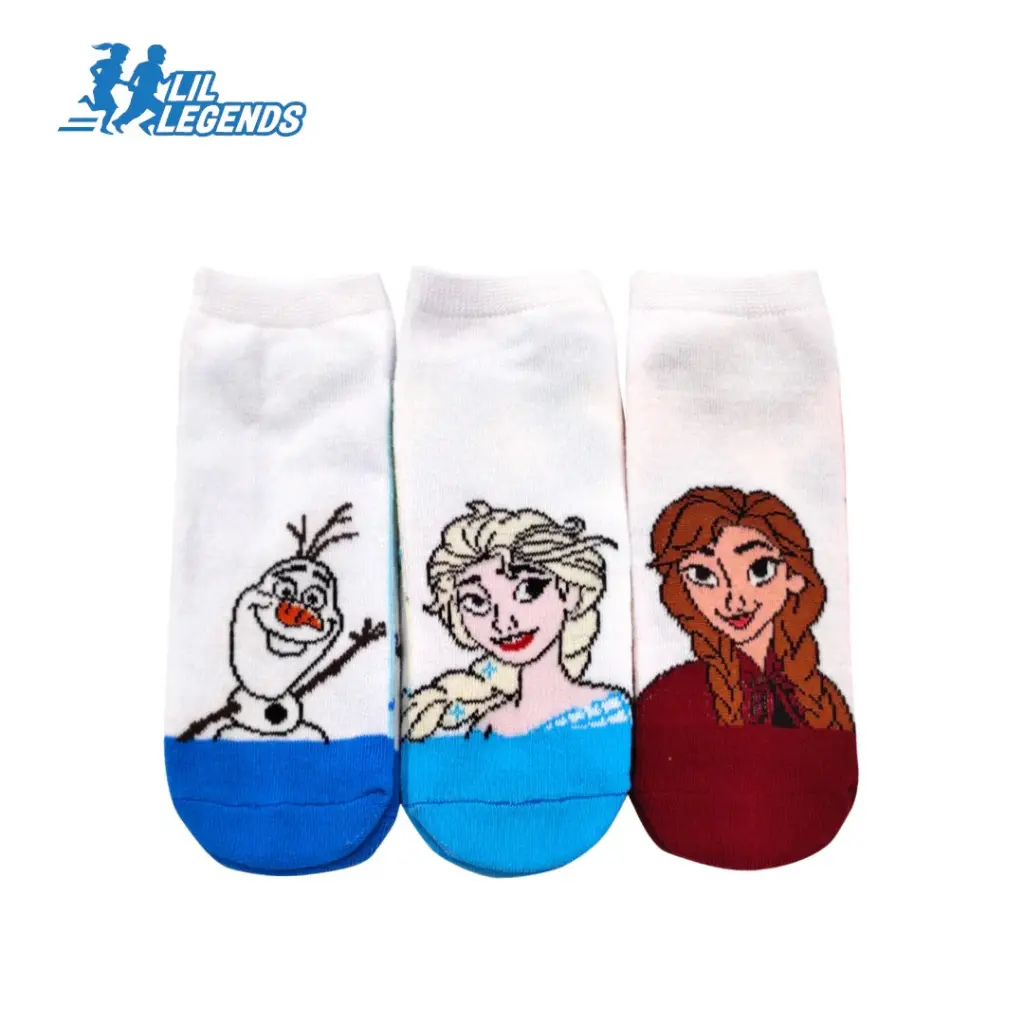 Disney Sneaker Socks 3-pairs (Various Designs)