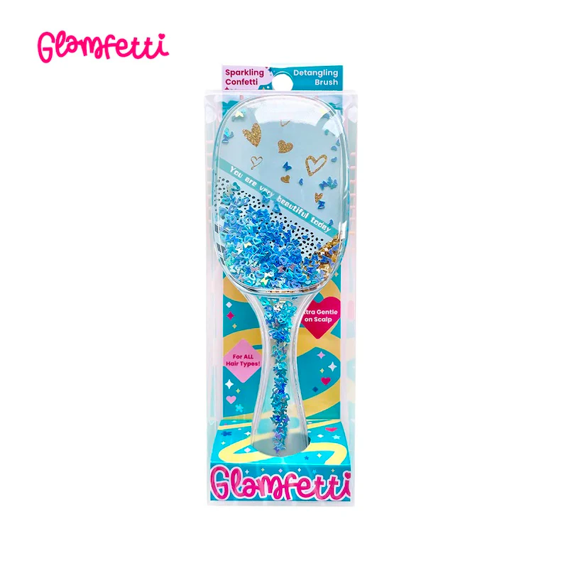 Glamfetti Sparkling Confetti Detangling Brush (Various Designs)