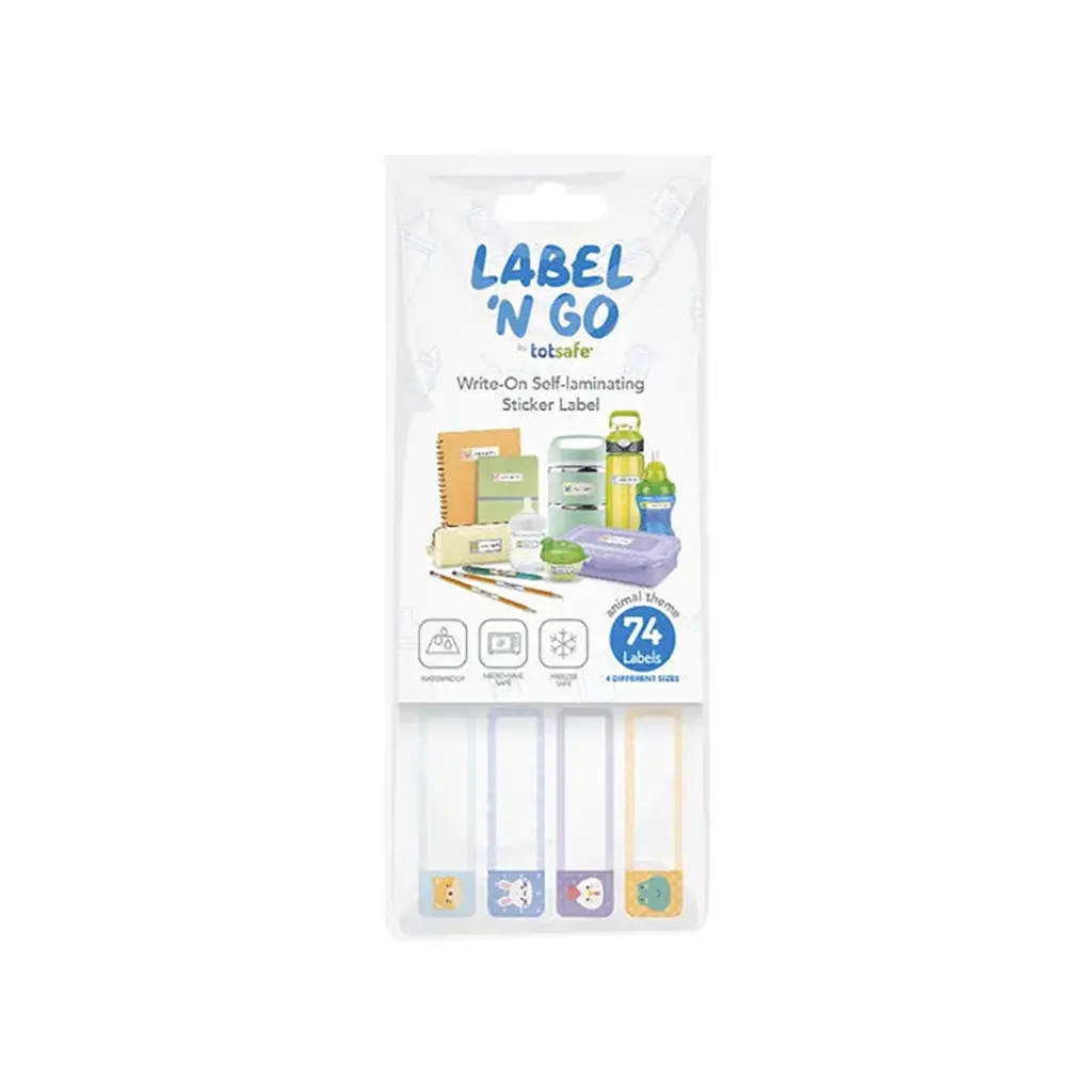 Label 'N Go Write-On Self Laminating Sticker Label