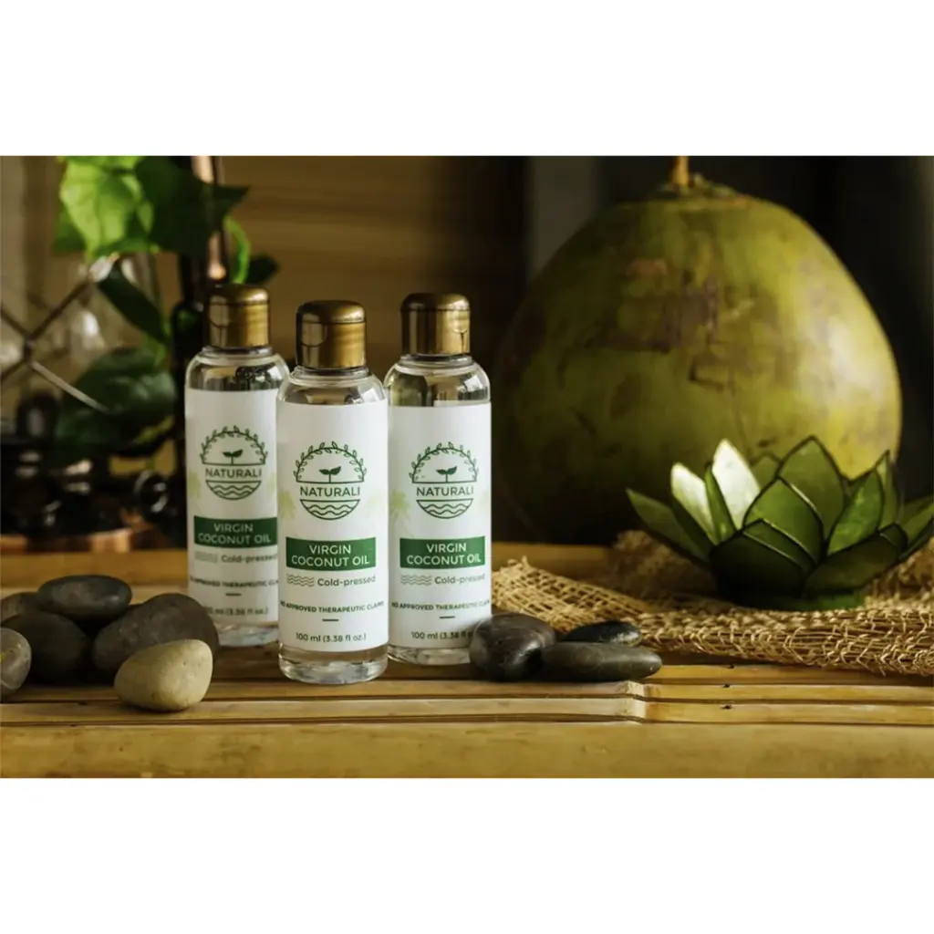 Naturali Premium Cold-Pressed Virgin Coconut Oil 100ml