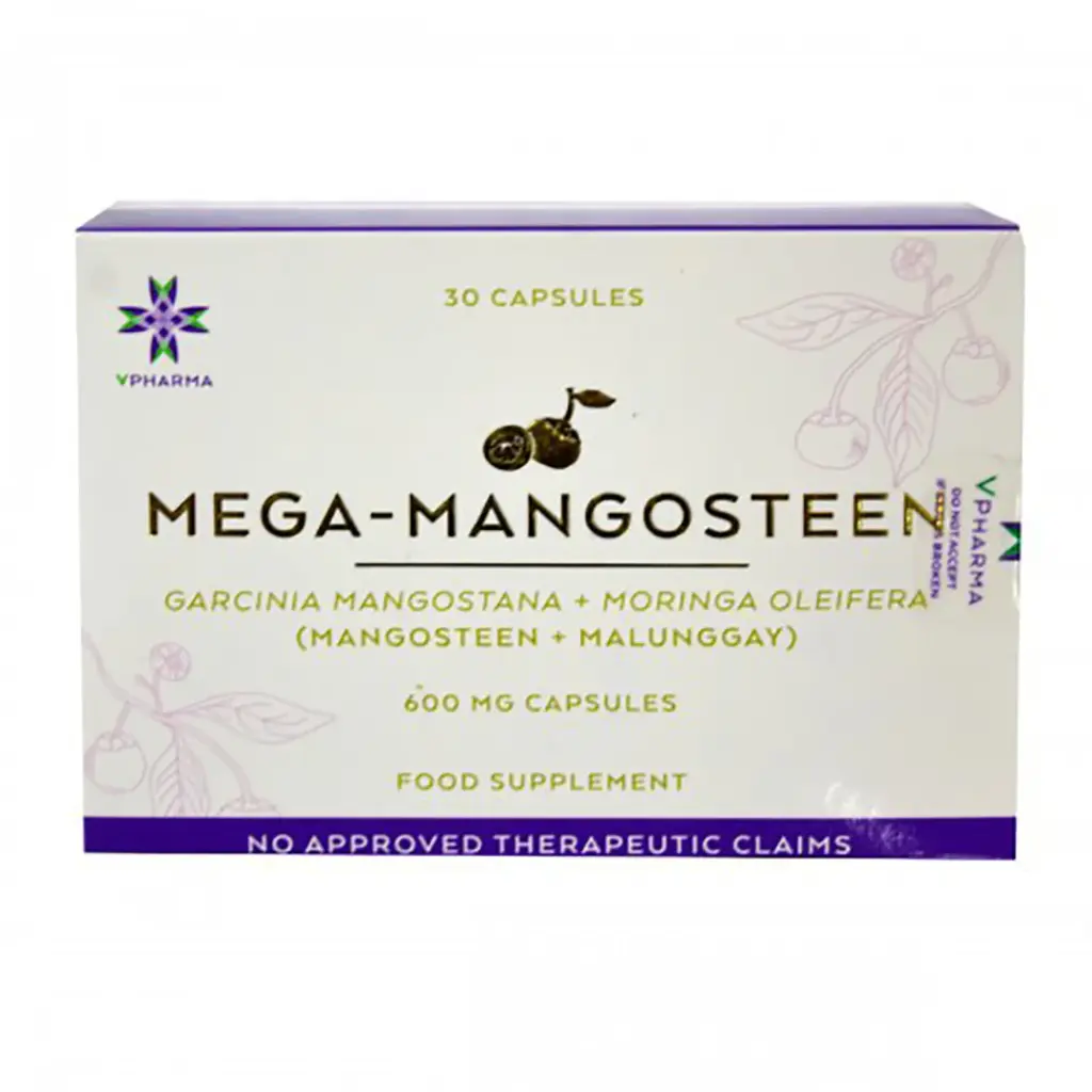 Mega-Mangosteen Capsules 600mg 30s