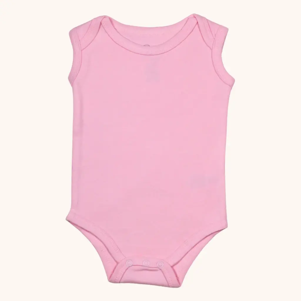 Stitcharoo Kids Envelope-Collar Sleeveless Bodysuit