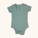 Stitcharoo Kids Ribbed Short-Sleeve Bodysuit