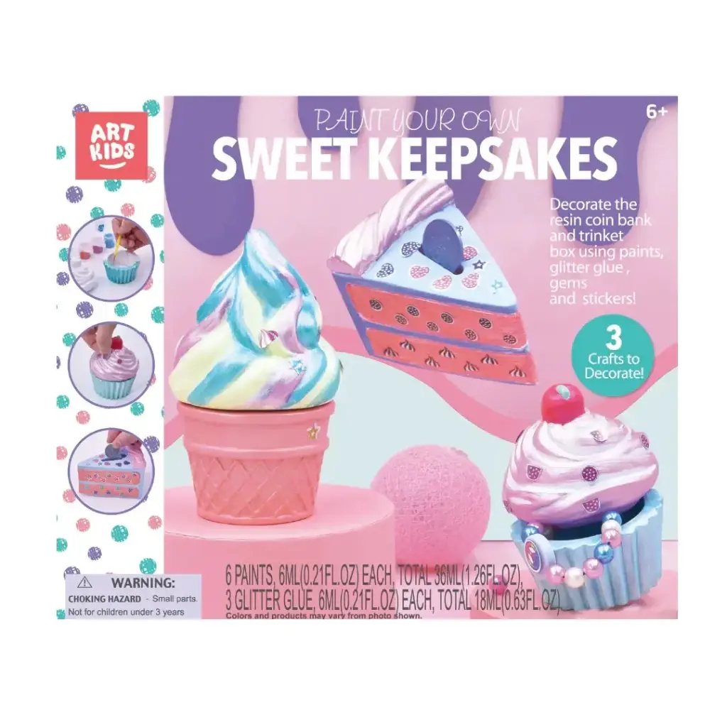 Art Kids Paint Your Own Sweet Keepsakes