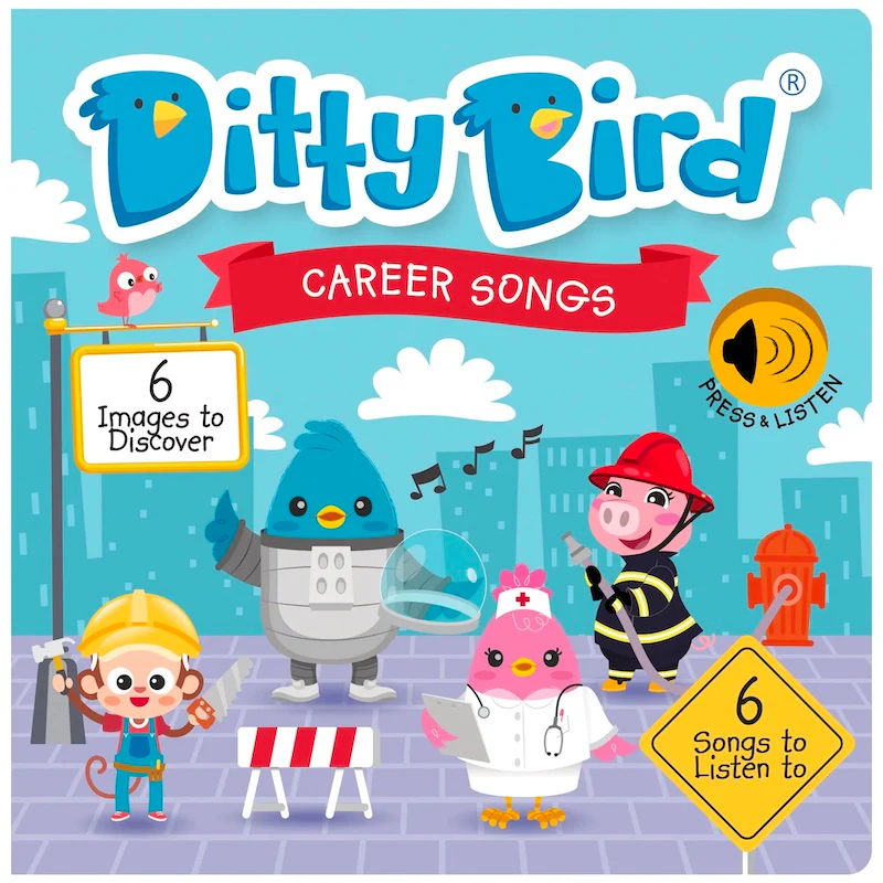 Ditty Bird Career Songs Musical Book