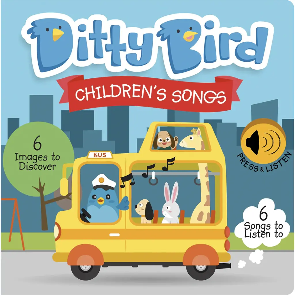 Ditty Bird Children's Songs Musical Book