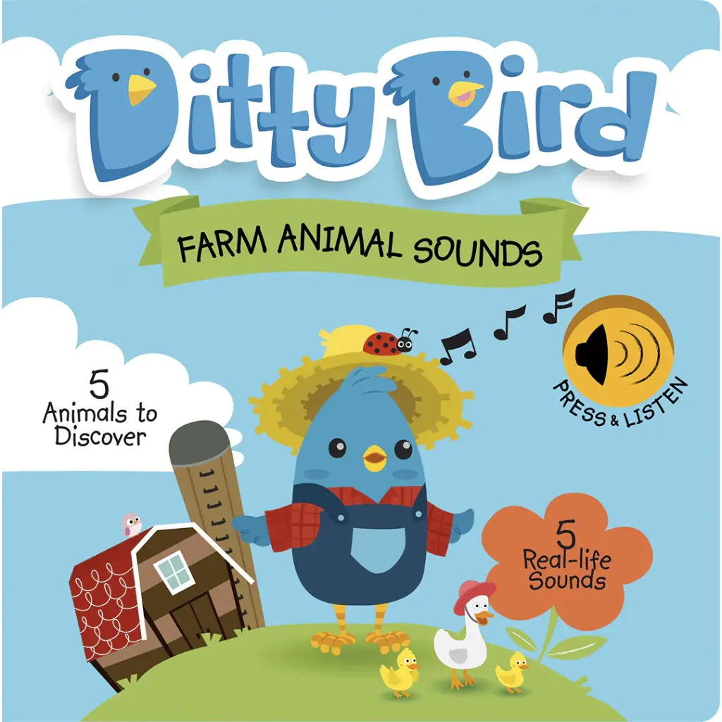 Ditty Bird Farm Animal Sounds Sound Book
