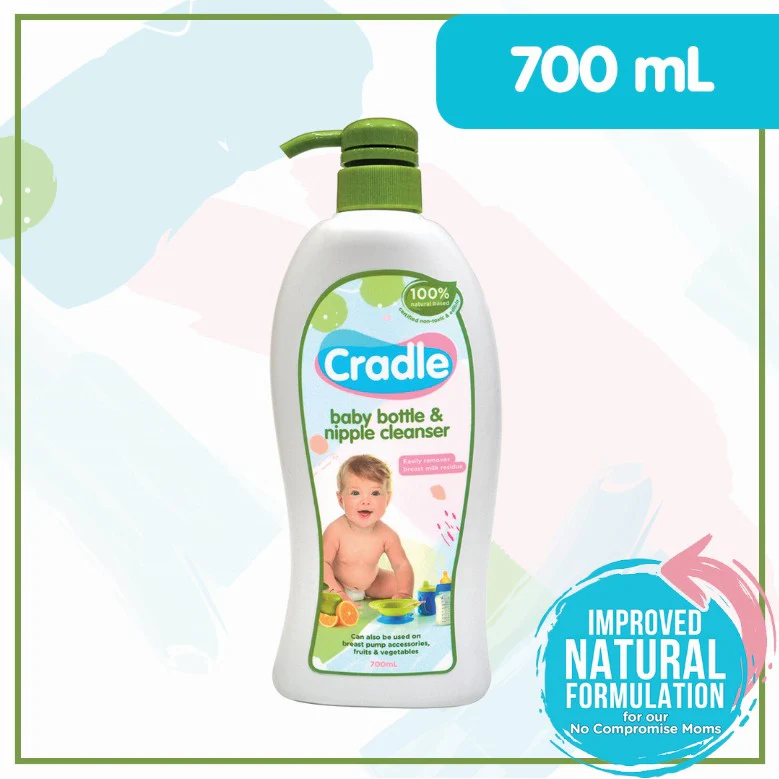 Cradle Baby Bottle & Nipple Cleanser 700ml