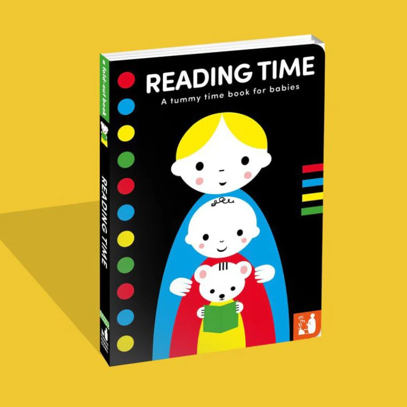 Reading Time - A Tummy Time Book for Babies