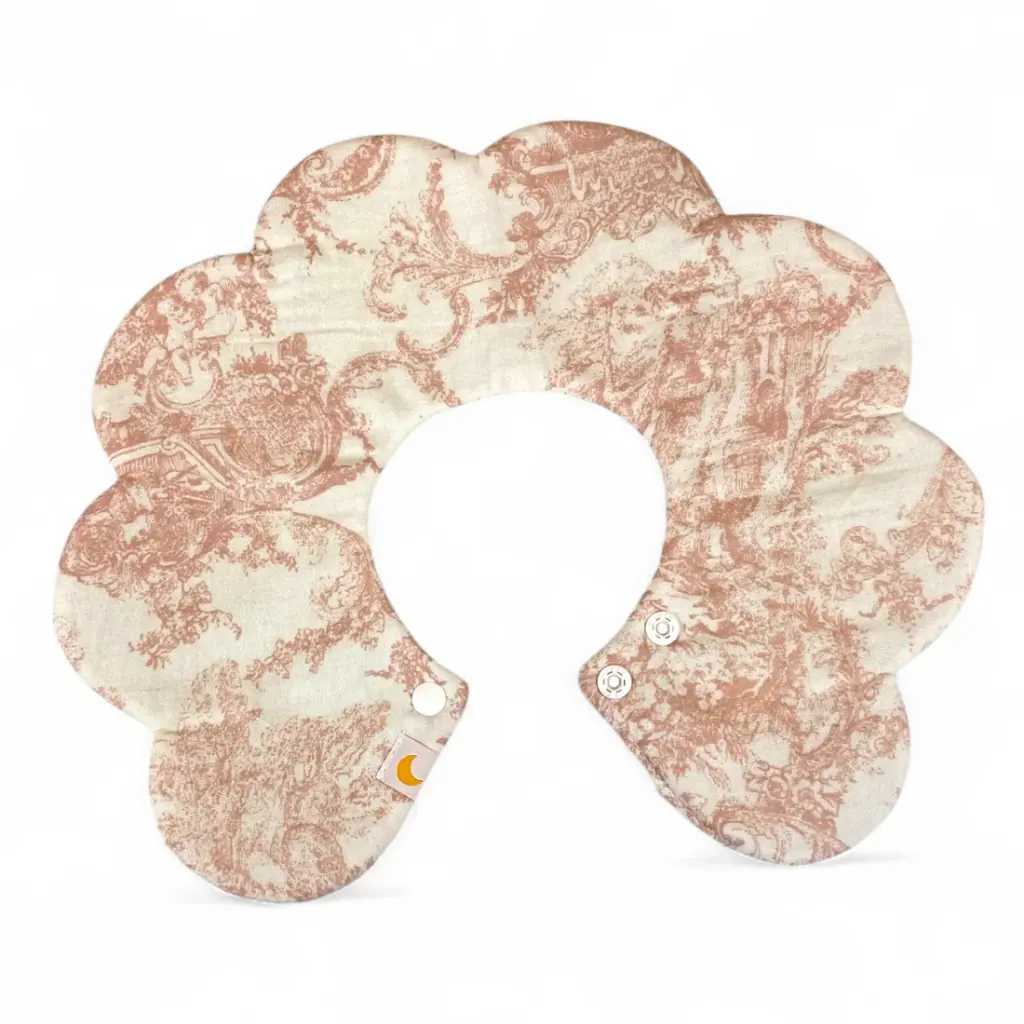 Emong Toile De Jouy Baby Bib