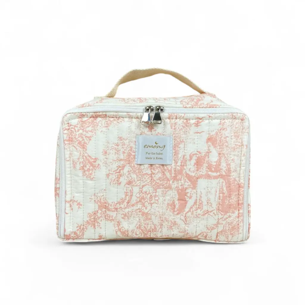 Emong Toile De Jouy Travel Waterproof Pouch