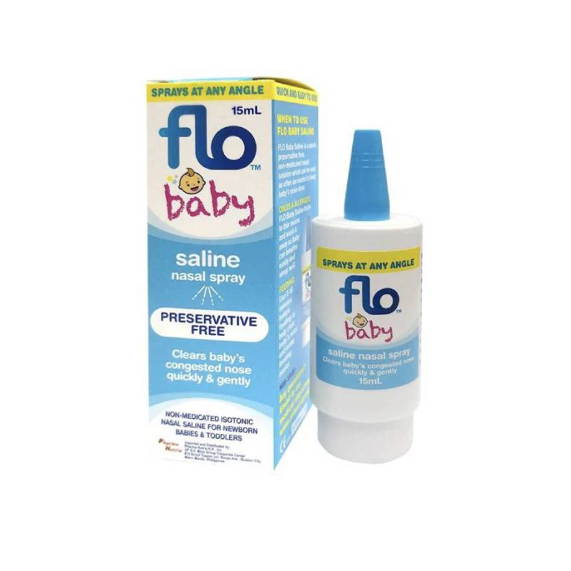 Flo Baby Saline Nasal Spray 15ml