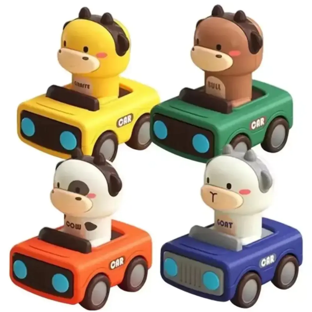 Press and Go Animal Toy Car