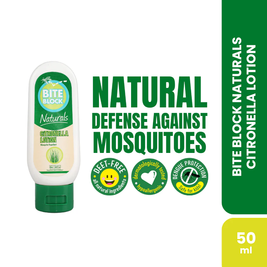 Bite Block Naturals Citronella Lotion Mosquito Repellant