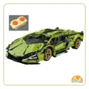 SFAN FKP-37 Green Supercar Bricks with RC