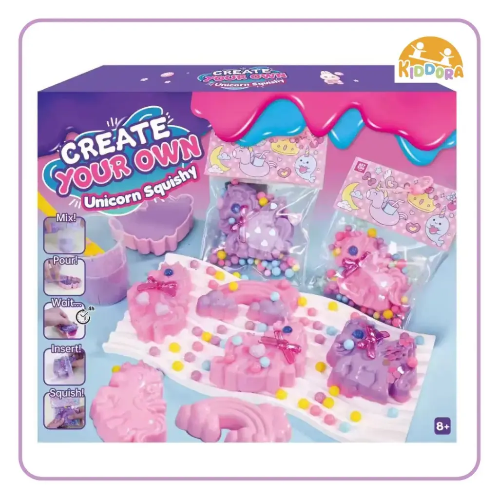 Art Kids Squishy Toys - Create Fantasy Unicorns