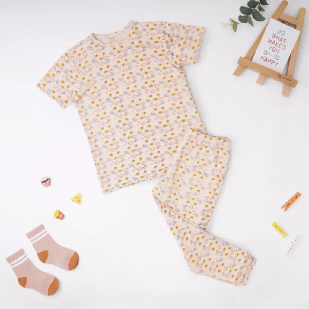 Bons99 Breakfast Bamboo Pajama Set