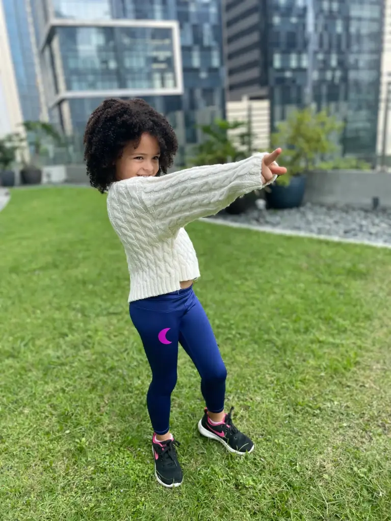 Koa Purple Moon (Navy) Leggings