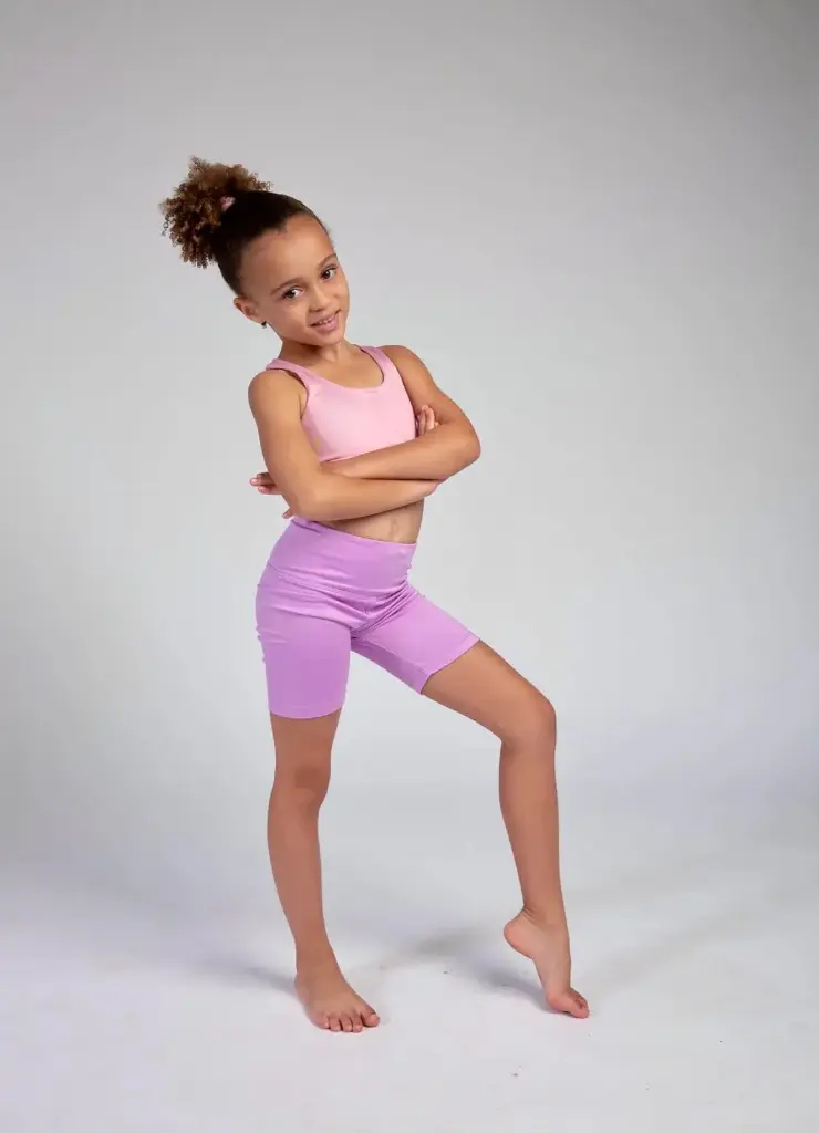 Koa Purple Biker Shorts