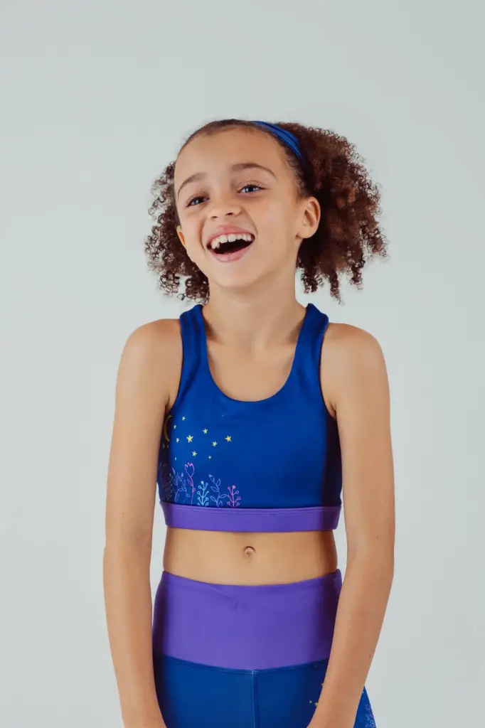 Koa Navy Moon Sports Bra