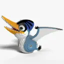 Eugy 3D Cardboard Model Kit - Ptero