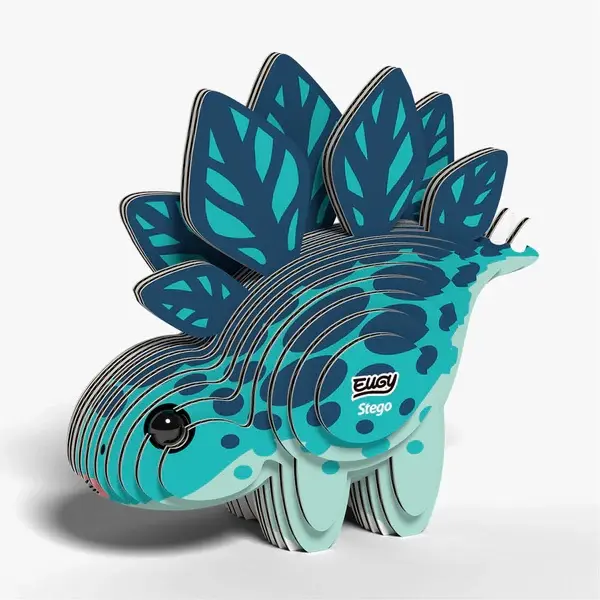 Eugy 3D Cardboard Model Kit - Stego