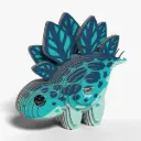 Eugy 3D Cardboard Model Kit - Stego