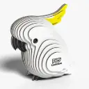Eugy 3D Cardboard Model Kit - Cockatoo
