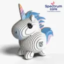 Eugy 3D Cardboard Model Kit - Unicorn Sky
