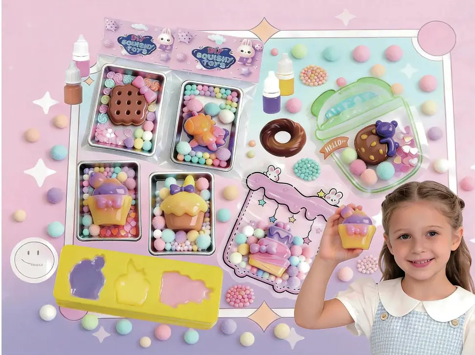 Art Kids DIY Squishy Toys - Desserts