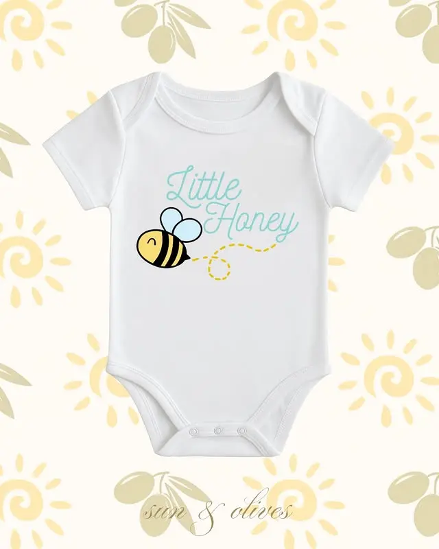 Sun & Olives Baby Onesie - Little Honey