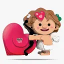Eugy 3D Cardboard Model Kit - Cupid