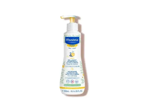 Mustela Nourishing Cleansing Gel with Cold Cream (Hair and Body)  300ml