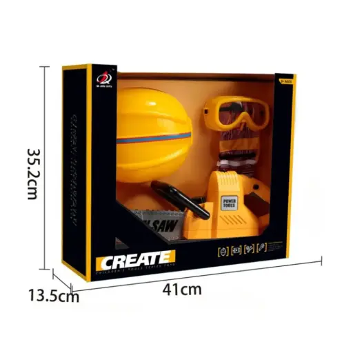 Qi Jun Toys Toy Chainsaw with Safety Gear