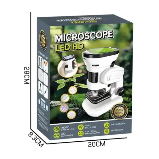 Kids Microscope LED HD (3-way)