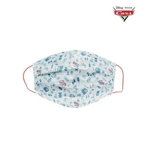 Disney Cars (White) Disposable 3-Ply Face Mask