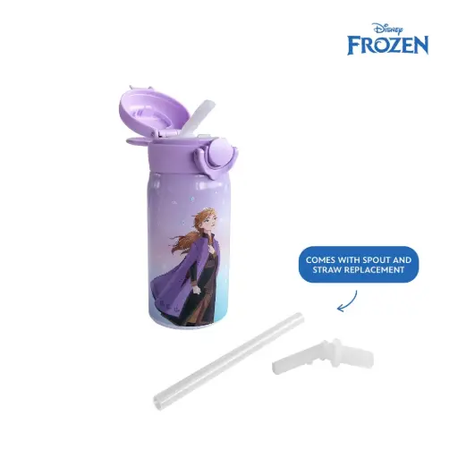 Disney Kids Stainless Steel Insulated Water Bottle with Spout & Straw 354ml
