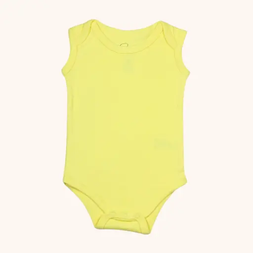 Stitcharoo Kids Envelope-Collar Sleeveless Bodysuit