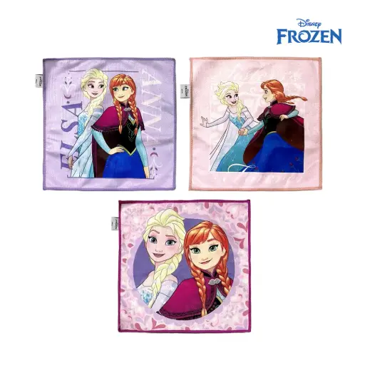 Disney Microfiber Face Towel 3pc Set (Various Designs)