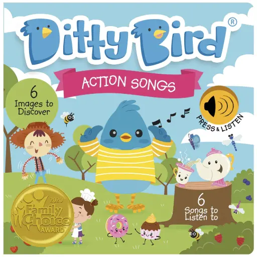 Ditty Bird Action Songs Musical Book