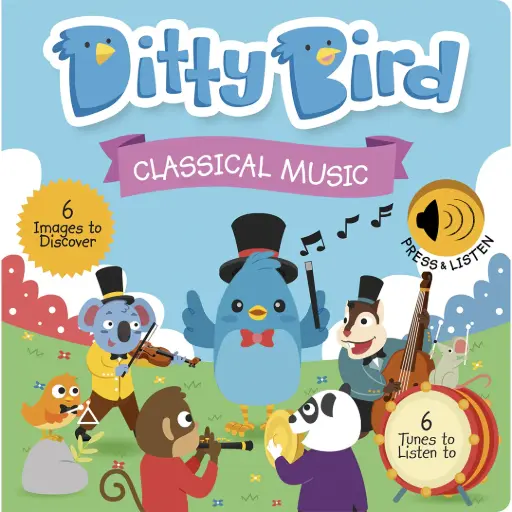 Ditty Bird Classical Music Musical Book