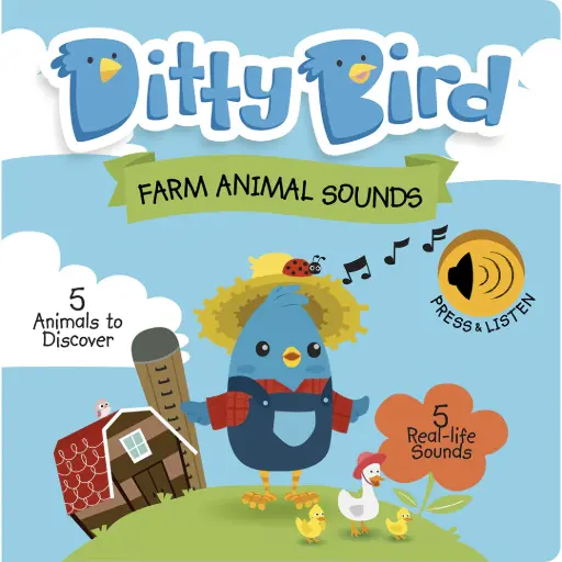 Ditty Bird Farm Animal Sounds Sound Book
