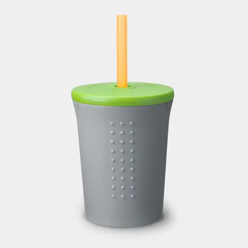GoSili Silicone Straw Cup 12oz.