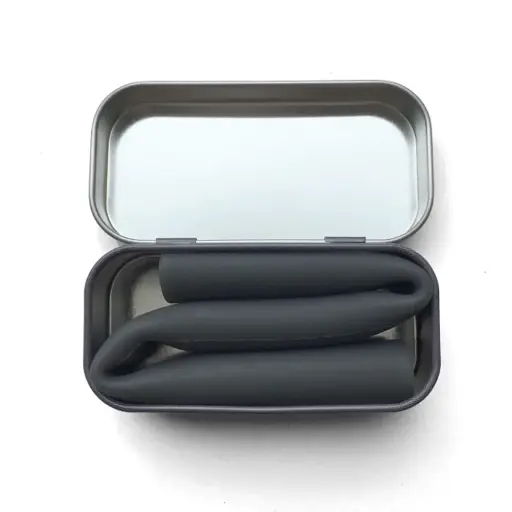 GoSili Reusable Silicone Straw & Travel Case (X-Wide)